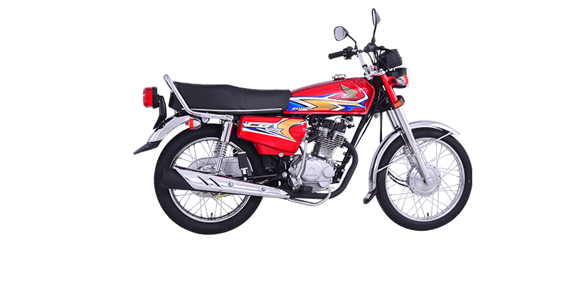 Cg125 Red Atlas Honda