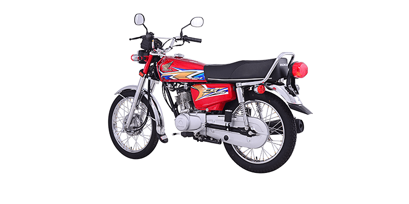 Cg125 Red Atlas Honda