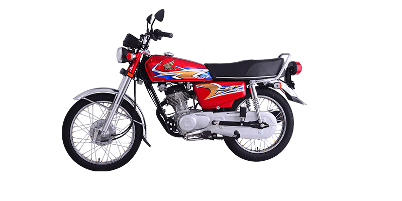 Cg125 Red Atlas Honda