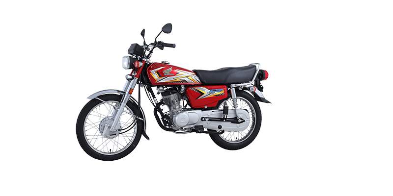 CG125 Red Atlas Honda