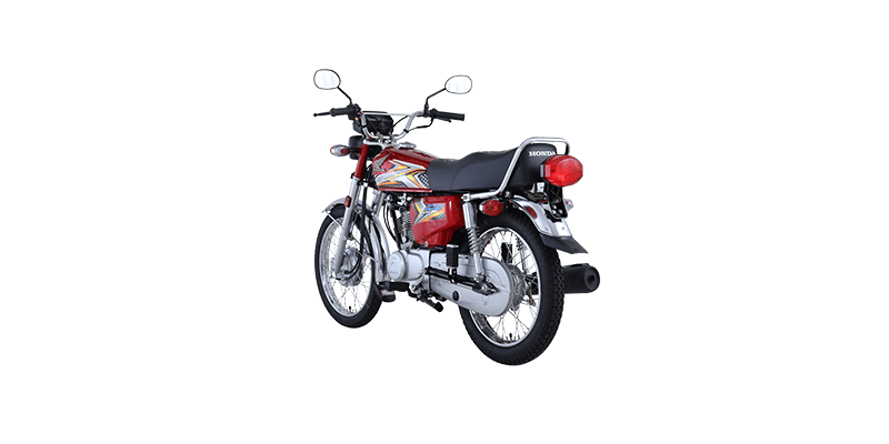 CG125 Red Atlas Honda
