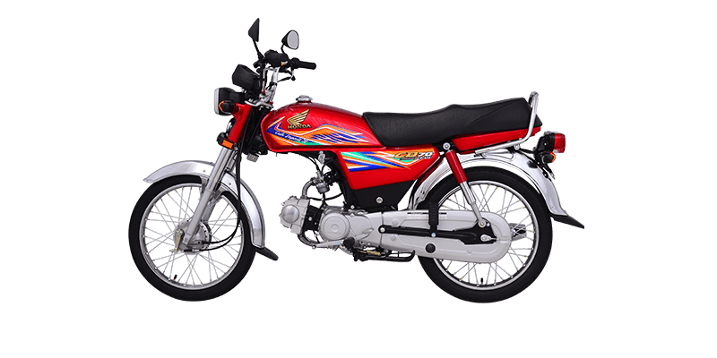 Honda Cd 70 2020 Model In Black Colour