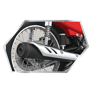 Modern Black Painted Stylish Silencer Core With A Breathtaking Sound