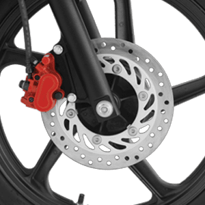 Powerful Front Disk Brake