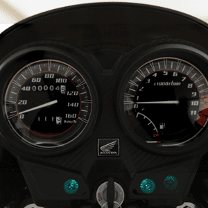 Stylish Fuel Gauge, Trip Meter and Speedometer 